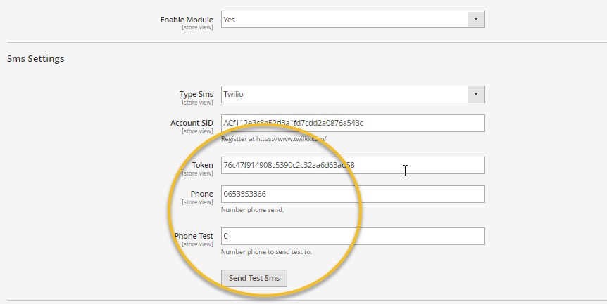 Magento 2 SMS Notification Extension