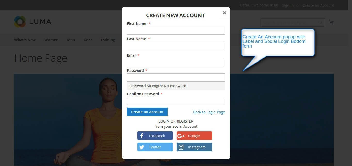 Magento 2 Social Login Extension