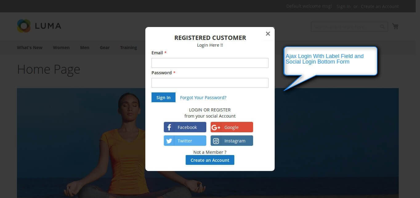 Magento 2 Social Login Extension