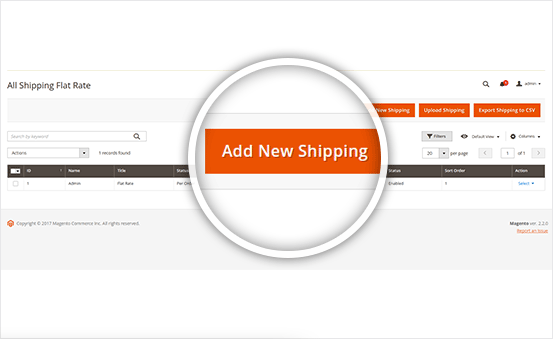Magento 2 multiple flat rate shipping Module