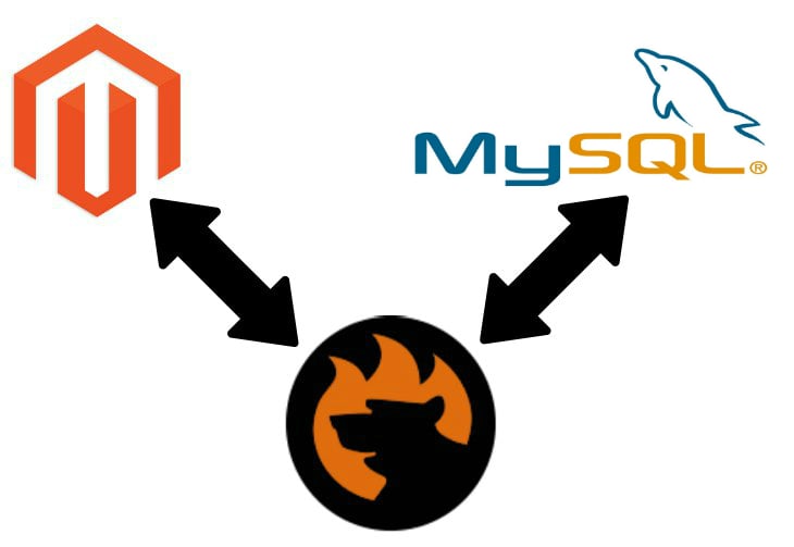 magento mysql direct update table