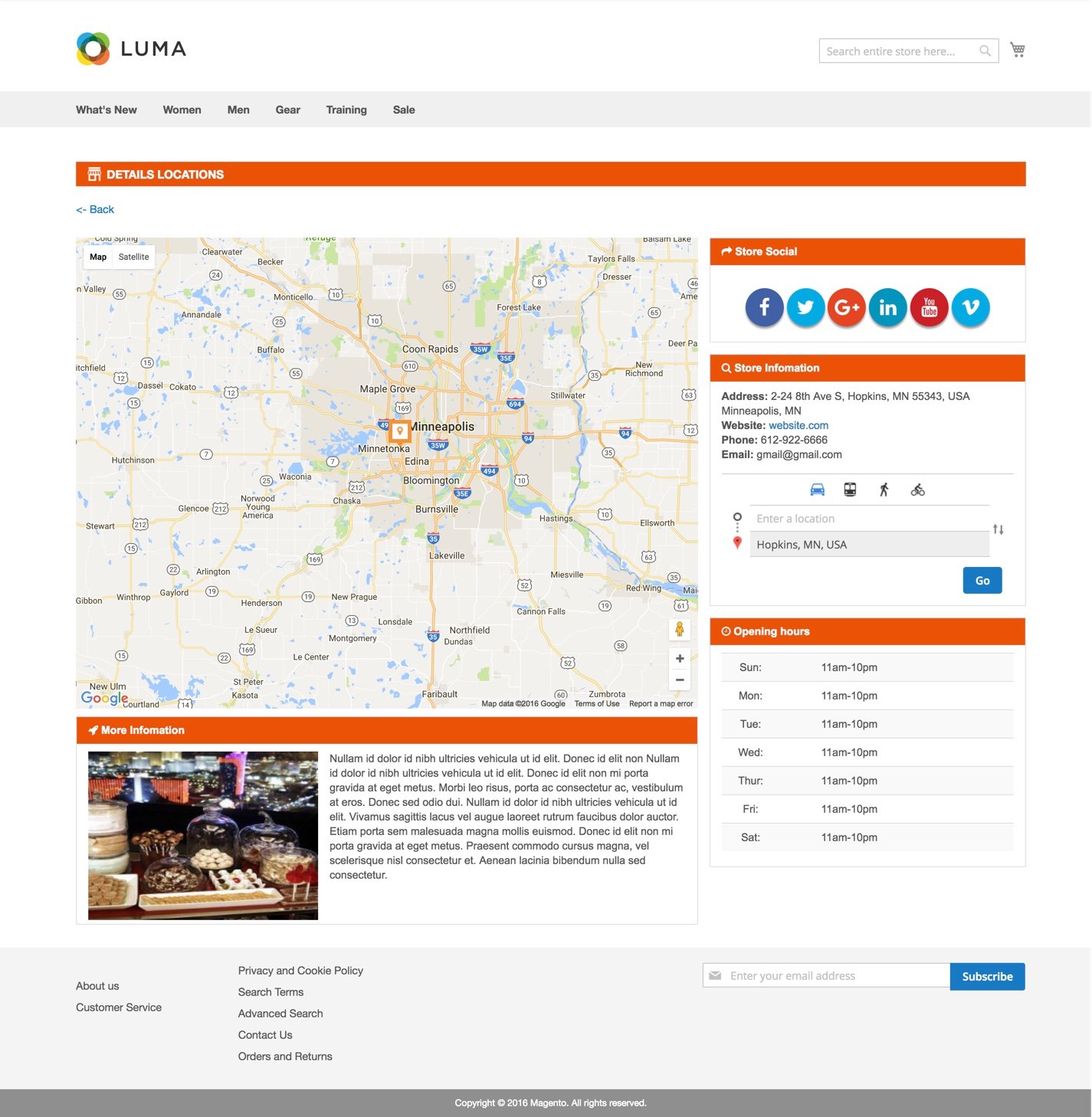 Magento 2 Store Locator extension