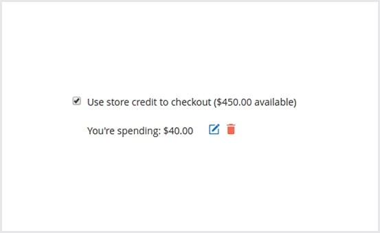 Magento 2 Store Credit Extension