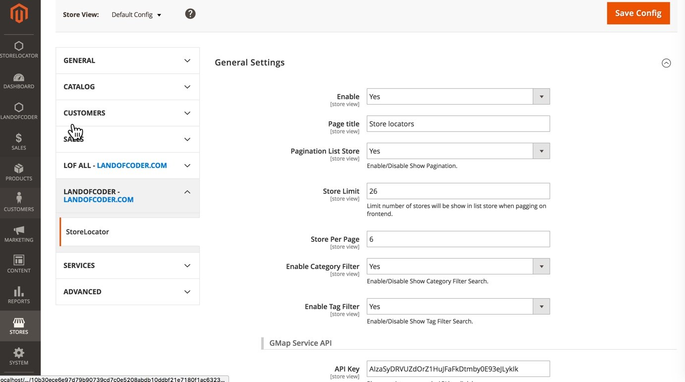 Magento 2 Store Locator extension