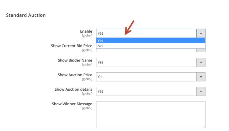 Magento 2 auction extension