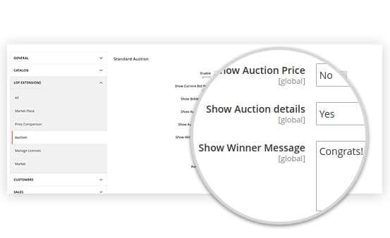 Magento 2 auction extension