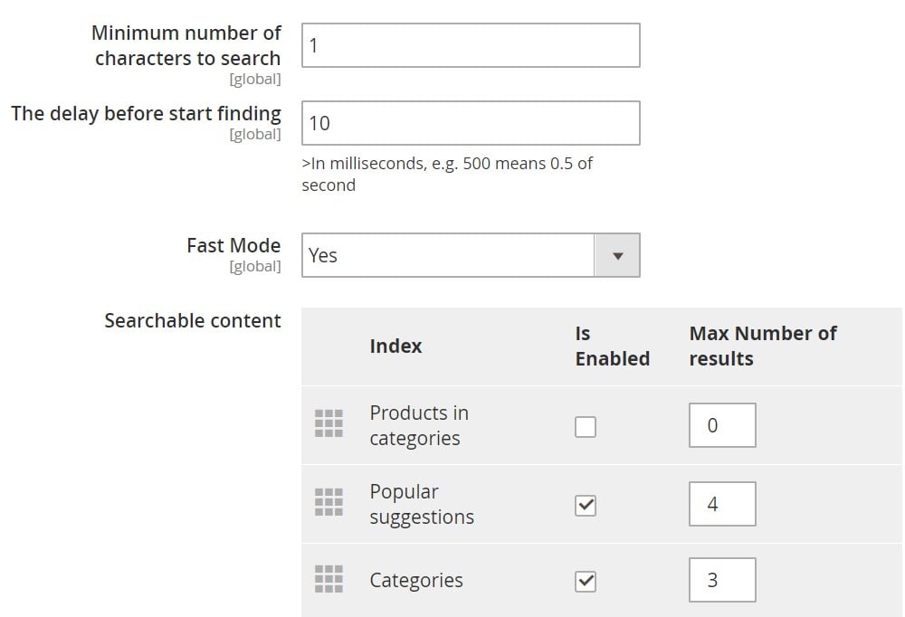 Magento 2 Elastic Search extension