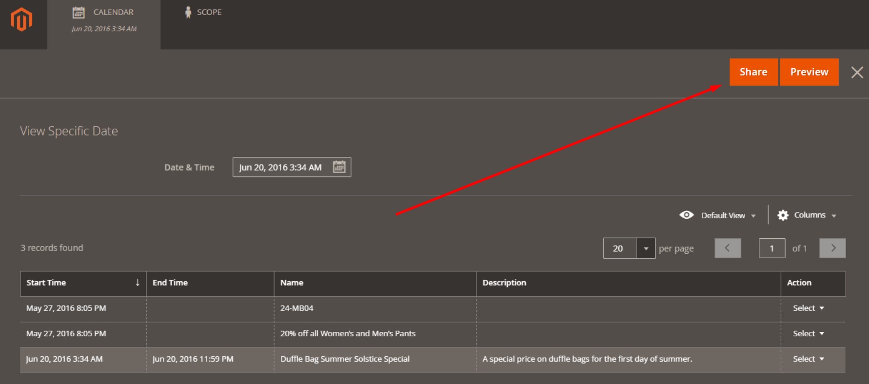 Magento 2 Commerce Content Staging Import Export 