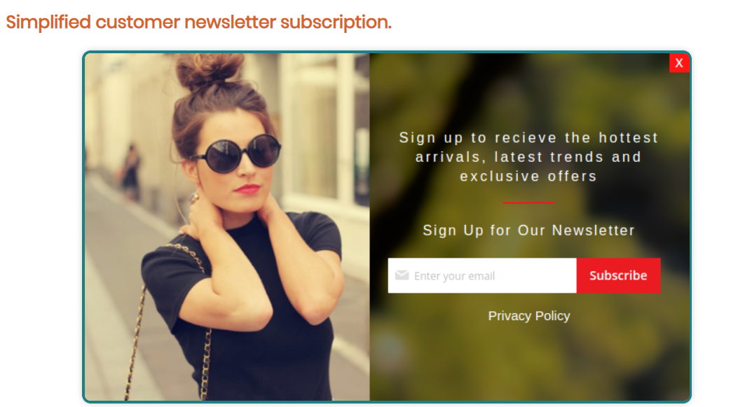 Magento 2 Newsletter Popup Extension 