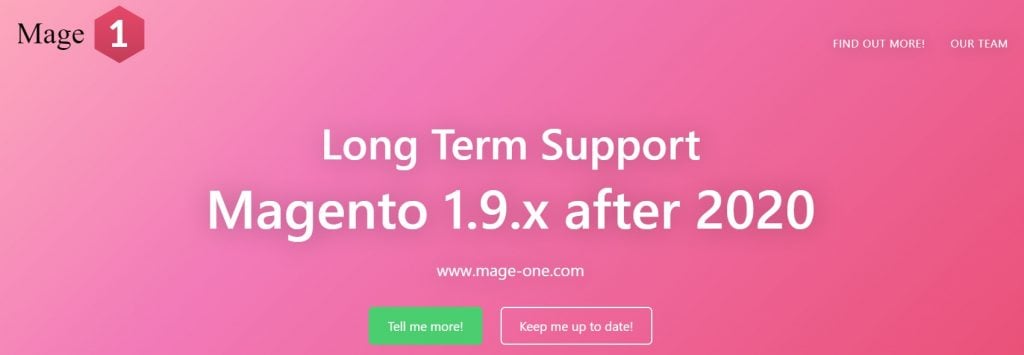 Magento 1 end of life