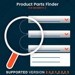 Magento 2 Product Parts Finder