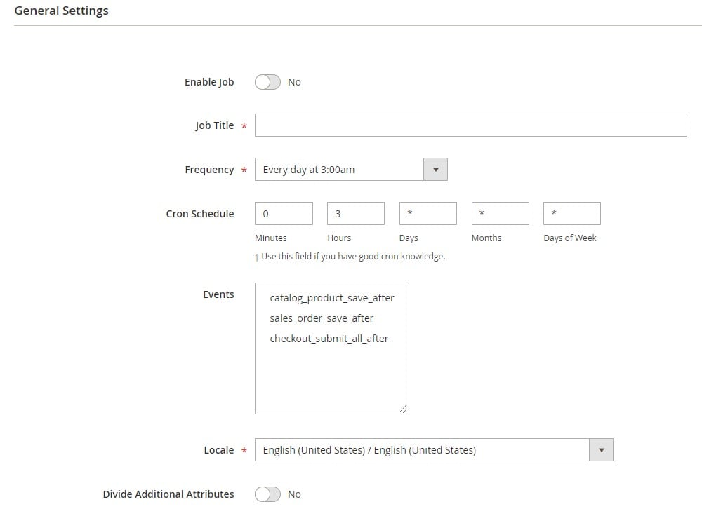 Magento 2 URL rewrites search synonyms terms export