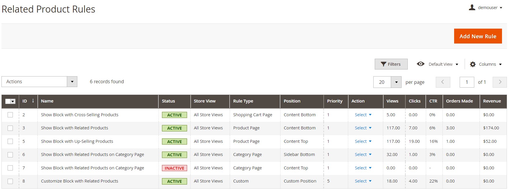 Amasty Magento 2 Automatic Related Products extension