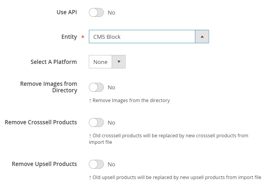 Magento 2 CMS blocks