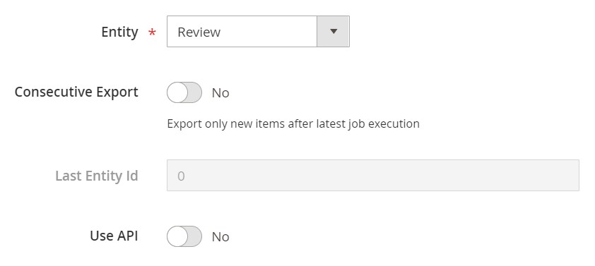 Magento 2 reviews export