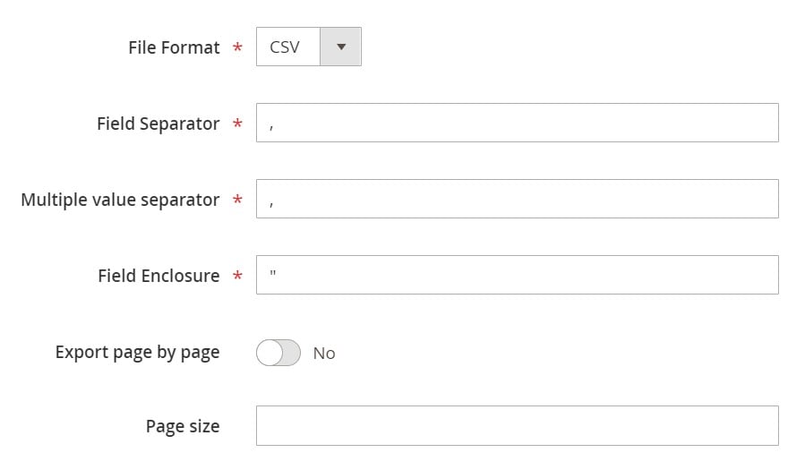 Magento 2 CMS Blocks export