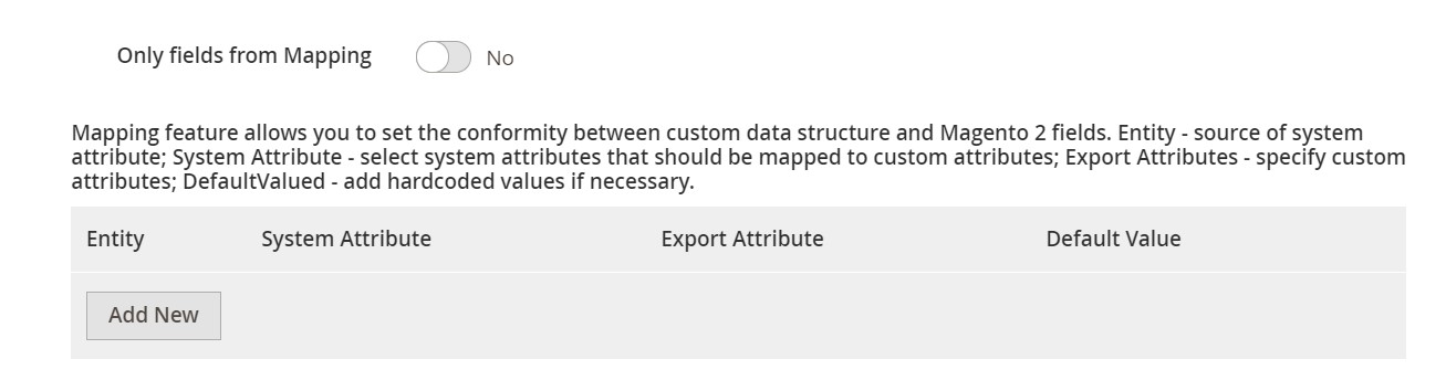 Magento 2 attributes export
