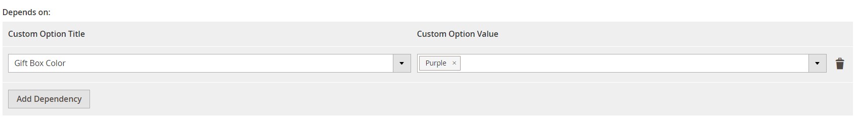 Magento 2 custom product options module