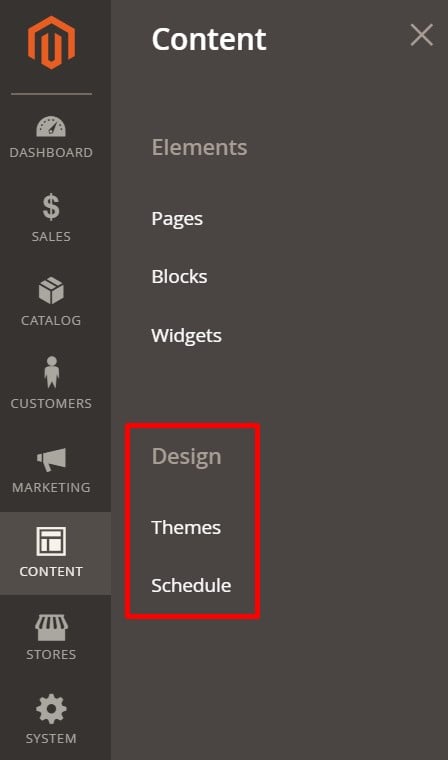 Magento 2 themes and design updates