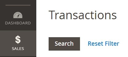 Magento 2 transactions