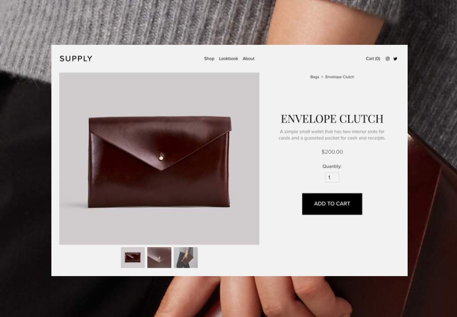 product import and export squarespace