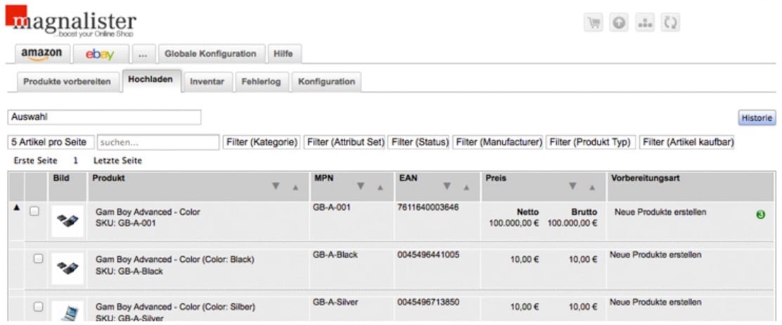 integration with marketplaces for shopware