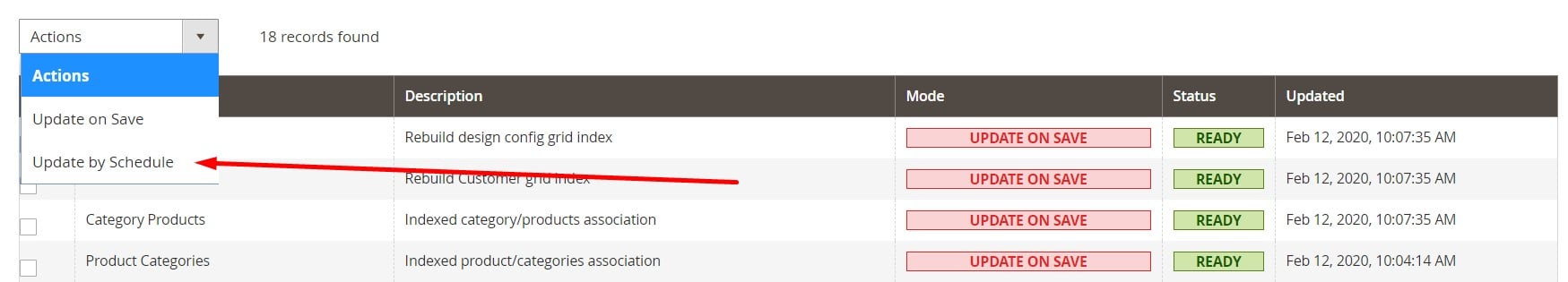 magento 2 product recommendations troubleshooting indexers