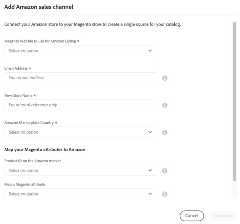 add amazon sales channel in magento 2
