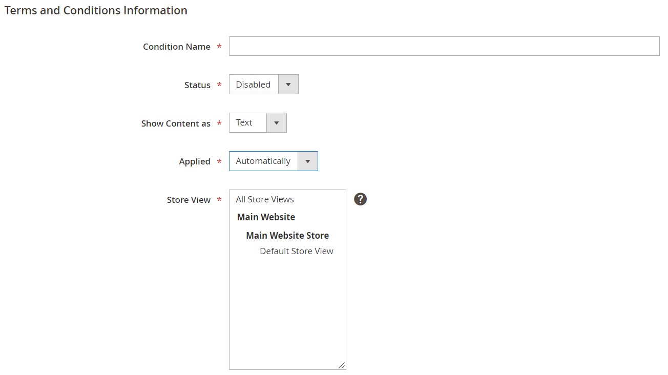 magento 2 backend stores settings