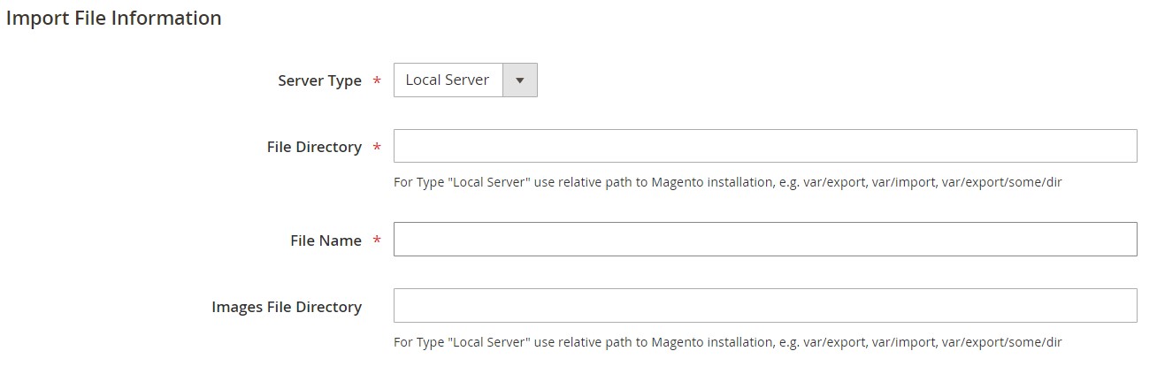 Magento 2 scheduled import export