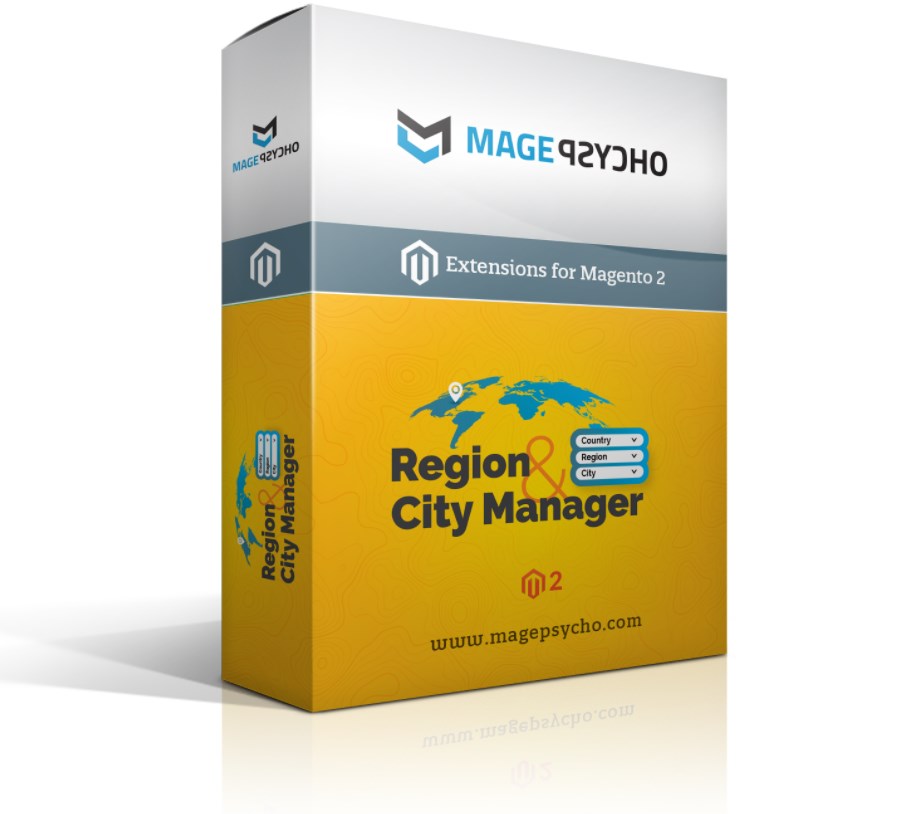 Region & City Dropdown Manager Magento 2 Extension