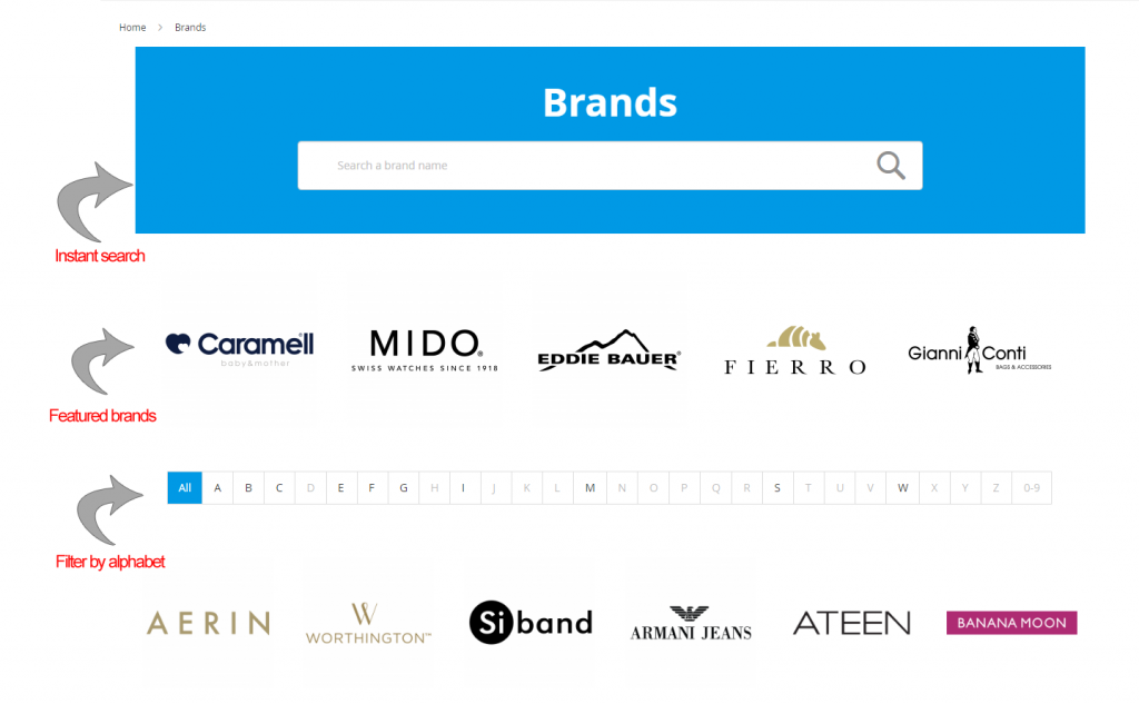 Magento 2 Shop By Brand Extension by Mageplaza FireBear