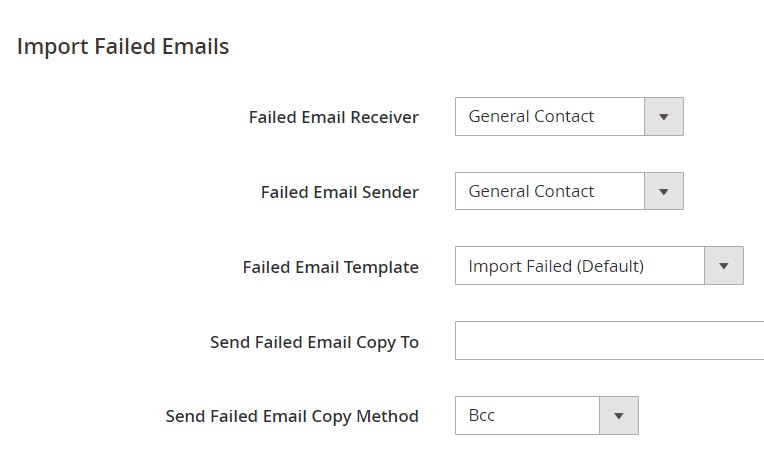 Magento 2 scheduled import export