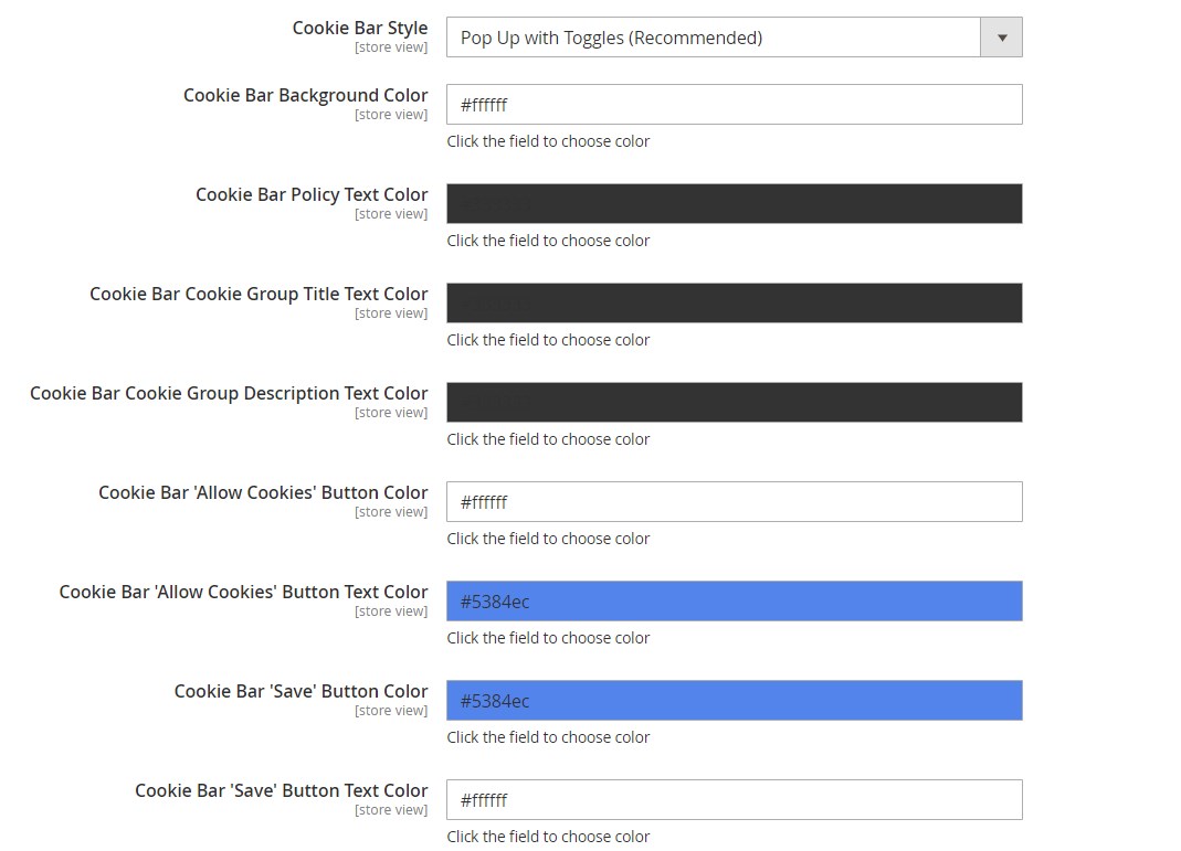 Amasty LGPD Magento 2 extension cookie consent