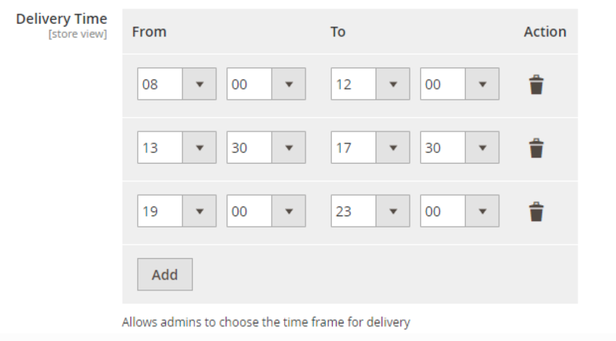 magento 2 delivery time extension