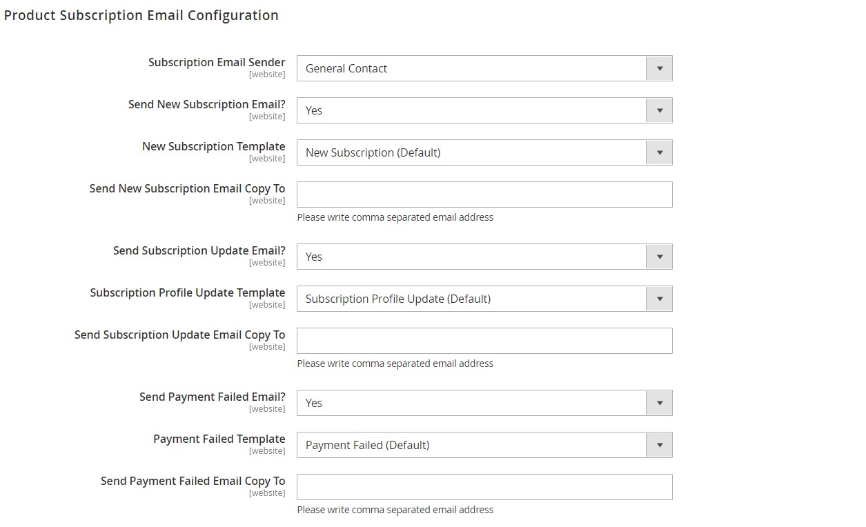 magento subscriptions and recurring payments module