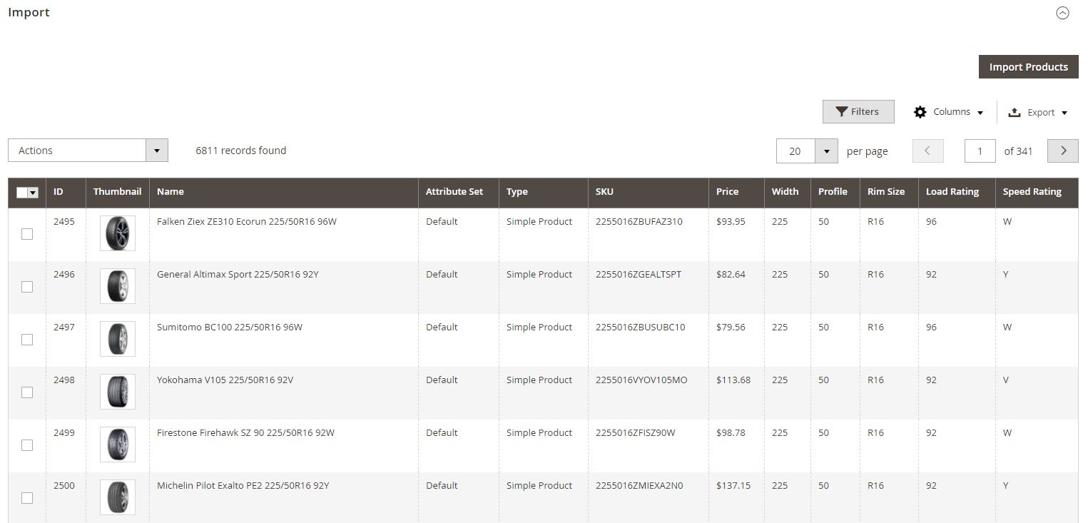 Magento Product Parts Finder, Year Make Model Extension