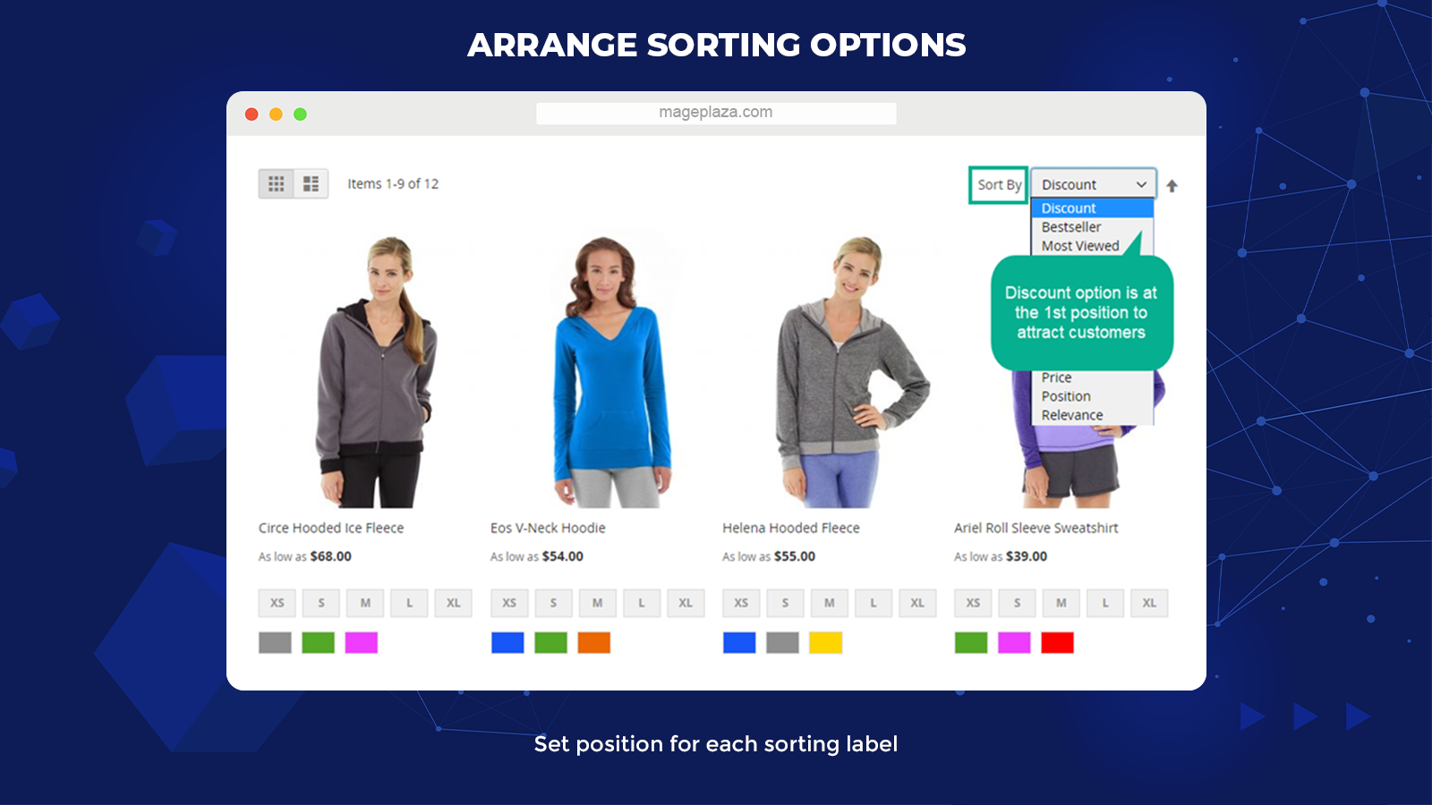 Magento 2 Improved Sorting Extension, Magento Product Sorting, Sort By  Best Seller