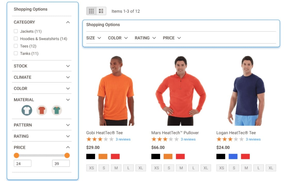 magento 2 layered navigation extensions