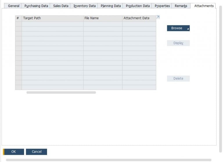 SAP Business One InDepth Review Item Master Data FireBear