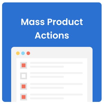 Magento 2 mass product actions extension