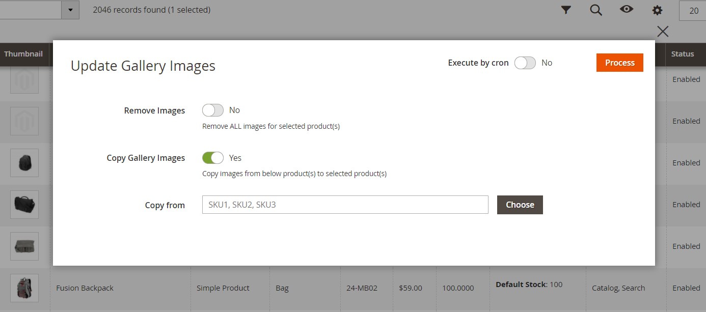 Magento 2 mass product actions extension