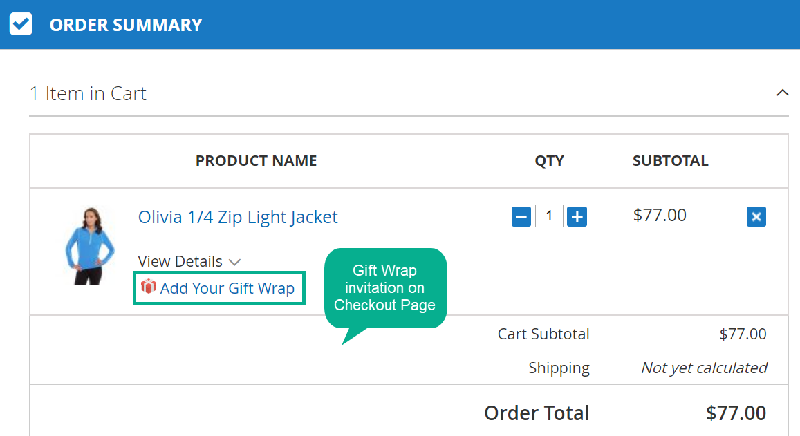 Magento 2 Gift Wrap Extension