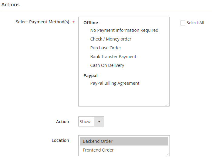 magento 2 payment restrictions extensions