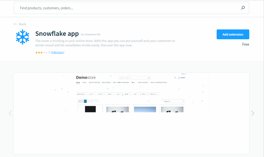 Shopware 6 extensions