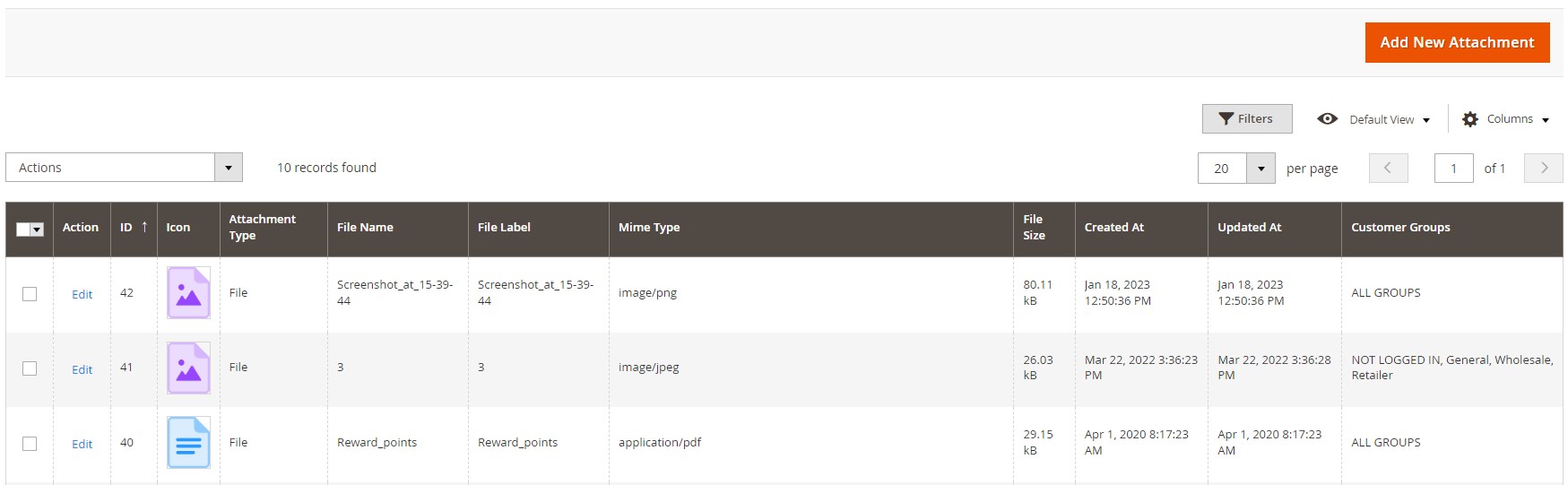 manage magento 2 product attachments 