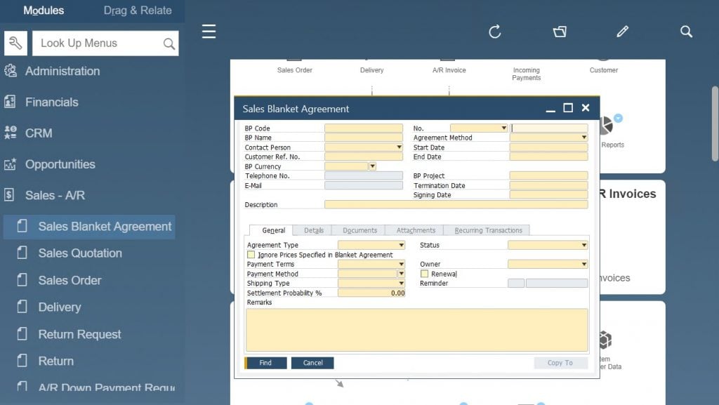 SAP Business One InDepth Review Sales and Accounts Receivable