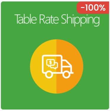 magento 2 Table Rate Shipping extension