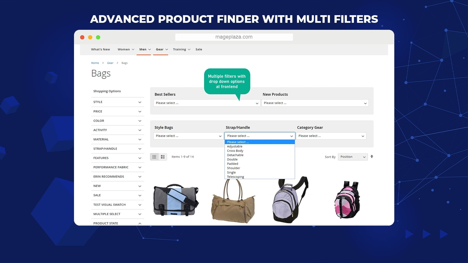 Magento 2 product finder