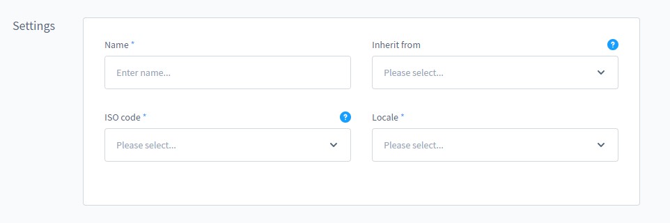 shopware 6 language settings